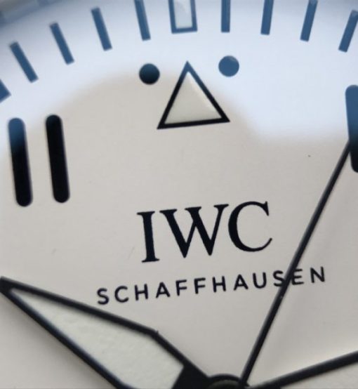 Replica IWC XF Mark XVIII IW3270 White Dial SS Bracelet A2892 - Image 9