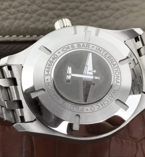Replica IWC XF Mark XVIII IW3270 Black Dial SS Bracelet A2892 - Image 6
