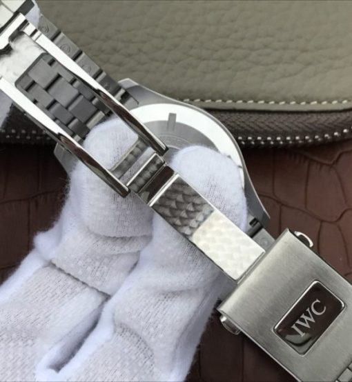 Replica IWC XF Mark XVIII IW3270 Black Dial SS Bracelet A2892 - Image 7