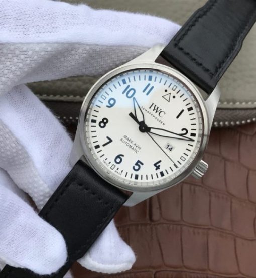 Replica IWC XF Mark XVIII IW327002 White Dial Leather Strap A2892 - Image 2