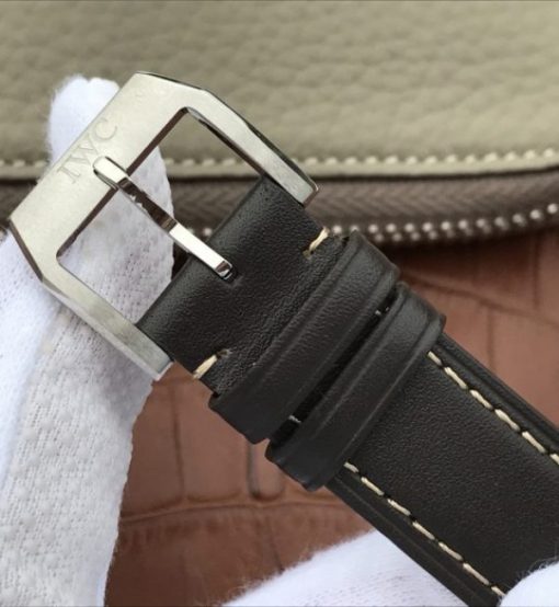 Replica IWC XF Mark XVII Le Petit Prince Blue Dial Leather Strap A2892 - Image 7