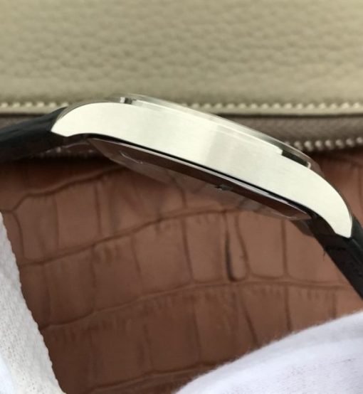 Replica IWC XF Mark XVII Black Dial Black Leather Strap A2892 - Image 5