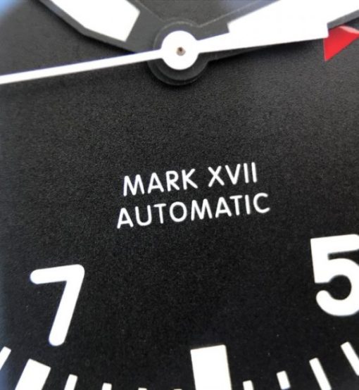 Replica IWC XF Mark XVII Black Dial Black Leather Strap A2892 - Image 10