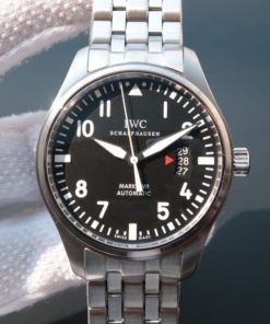 Replica IWC MKF Mark XVII Black Dial SS Bracelet A2892