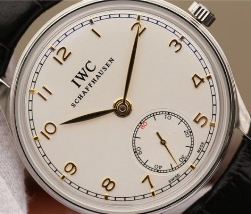 Replica IWC ZF Portuguese IW545408 White Dial Leather Strap A6498 - Image 3
