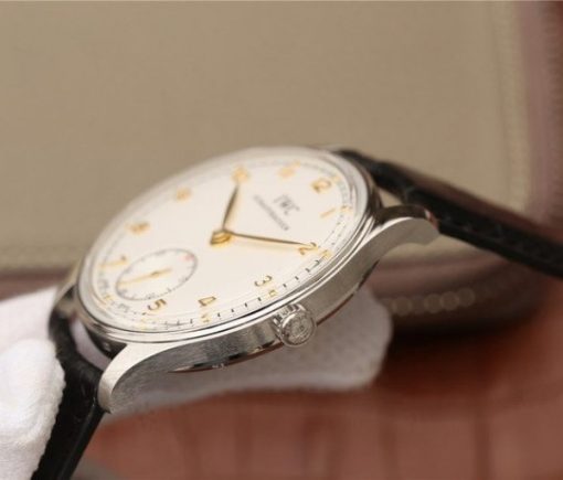 Replica IWC ZF Portuguese IW545408 White Dial Leather Strap A6498 - Image 7