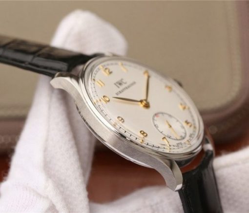 Replica IWC ZF Portuguese IW545408 White Dial Leather Strap A6498 - Image 8