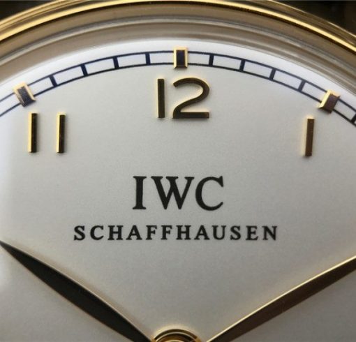 Replica IWC ZF Portuguese IW5454 YG White Dial Leather Strap A6498 - Image 4