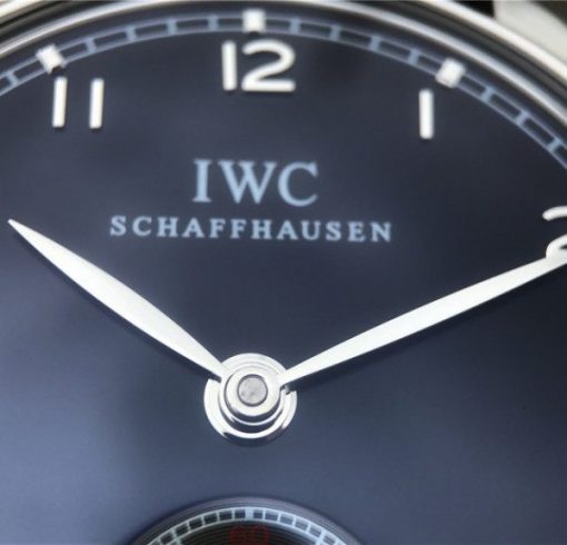 Replica IWC ZF Portuguese IW545407 Black Dial Leather Strap A6498 - Image 6
