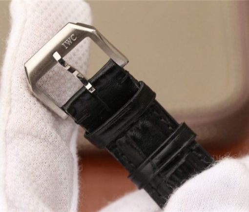 Replica IWC ZF Portuguese IW545407 Black Dial Leather Strap A6498 - Image 17