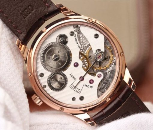 Replica IWC ZF Portuguese IW545406 RG Brown Dial Leather Strap A6498 - Image 10
