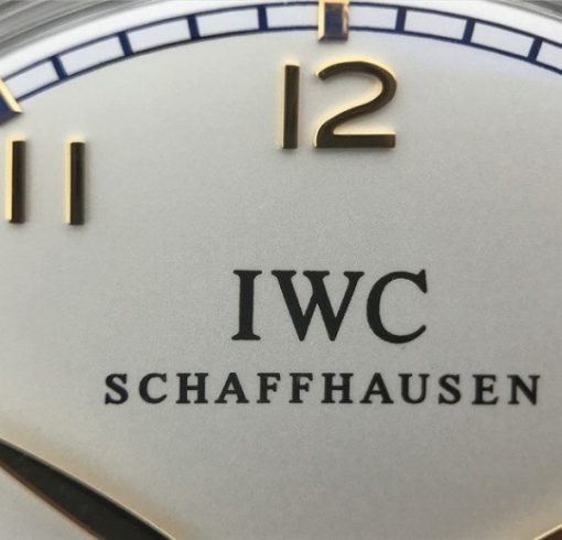 Replica IWC ZF Portuguese IW545405 White & Black Dial A6498 - Image 4