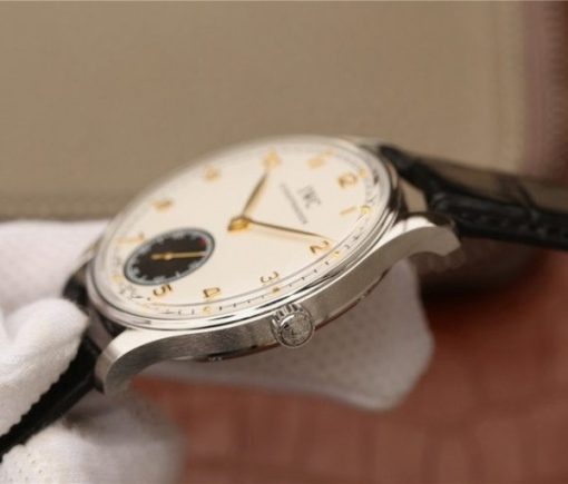Replica IWC ZF Portuguese IW545405 White & Black Dial A6498 - Image 7