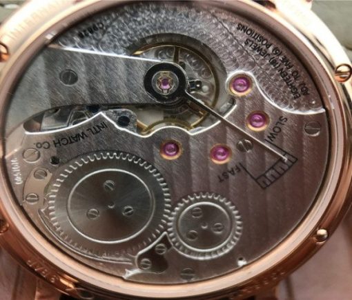 Replica IWC Vintage IW544803 White Dial RG Brown Leather Strap - Image 9