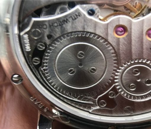 Replica IWC Vintage IW544801 Black Dial Black Leather Strap - Image 11