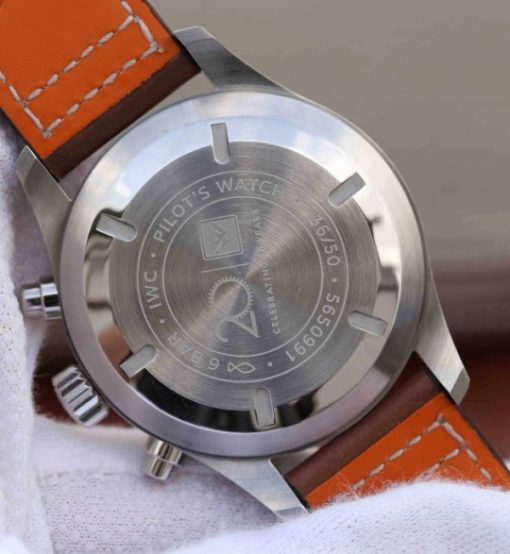 Replica IWC ZF Pilot Chrono AUS Special Edition Leather Strap A7750 - Image 11