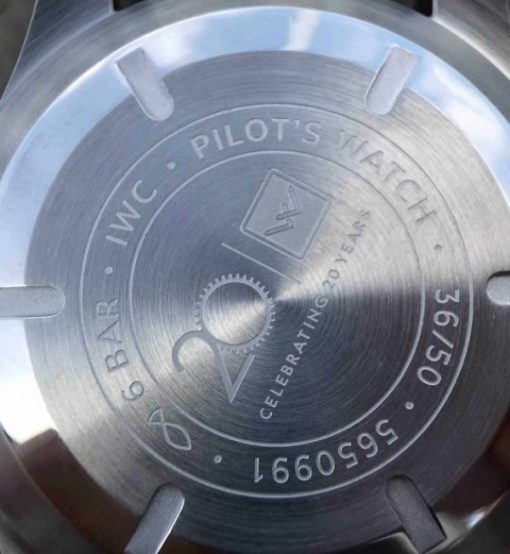 Replica IWC ZF Pilot Chrono AUS Special Edition Leather Strap A7750 - Image 12