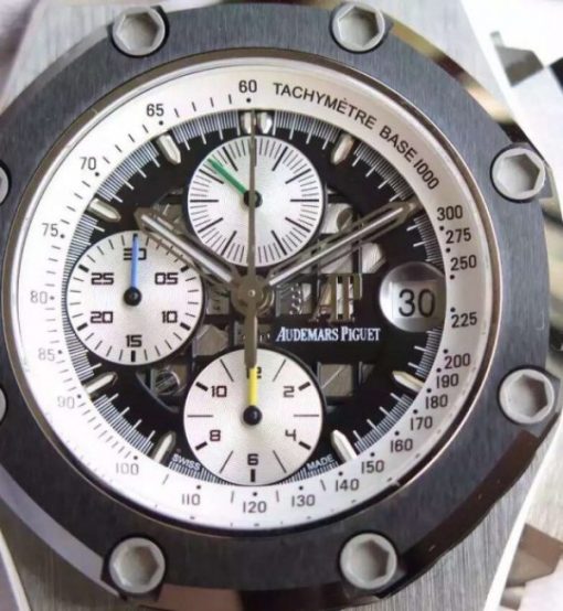 Replica Audemars Piguet JF Royal Oak Offshore Ruben Barrichello Skeleton Dial A3126 - Image 3
