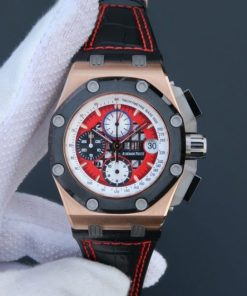 Replica Audemars Piguet JF Royal Oak Offshore 26078 RG Skeleton Dial A3126