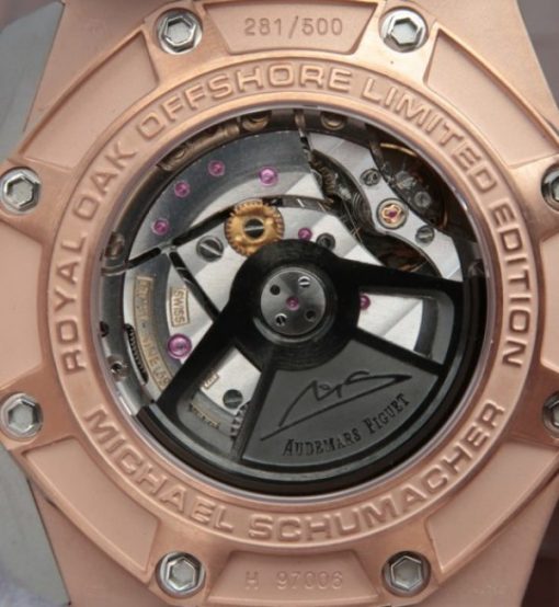 Replica Audemars Piguet JF Royal Oak Offshore 26568OM RG Cermet Bezel Michael Schumacher - Image 5