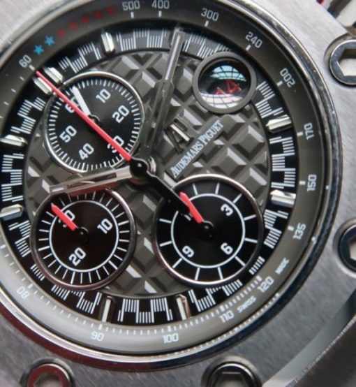 Replica Audemars Piguet JF Royal Oak Offshore Titanium Michael Schumacher Gray Dial A3126 - Image 2