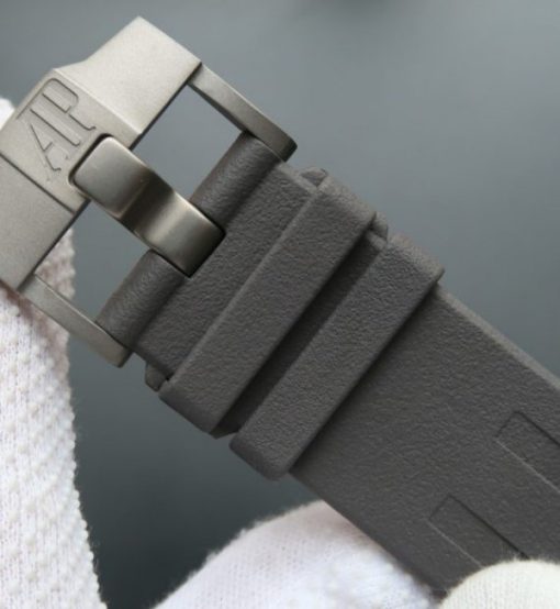 Replica Audemars Piguet JF Royal Oak Offshore Titanium Michael Schumacher Gray Dial A3126 - Image 6