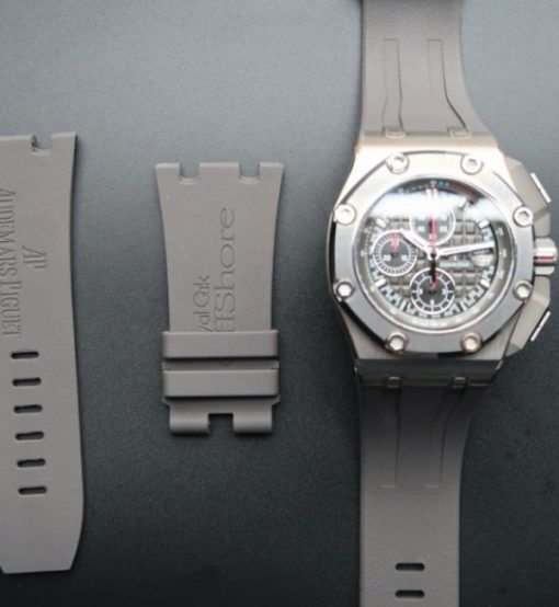 Replica Audemars Piguet JF Royal Oak Offshore Titanium Michael Schumacher Gray Dial A3126 - Image 7