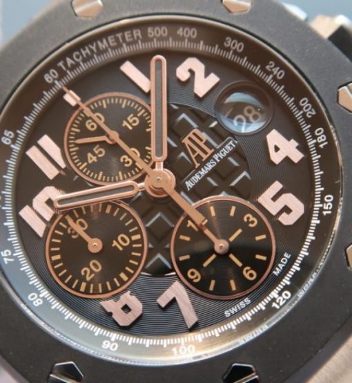 Replica Audemars Piguet JF Royal Oak Offshore 57th Street Blue Leather Strap A3126 - Image 3