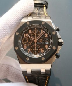 Replica Audemars Piguet JF Royal Oak Offshore 57th Street Blue Leather Strap A3126