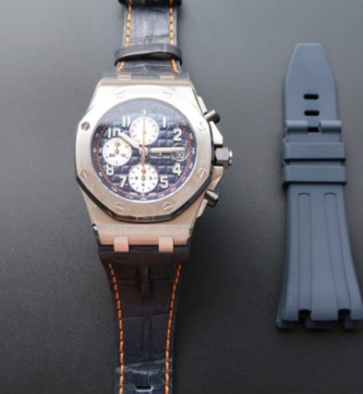 Replica Audemars Piguet JF Royal Oak Offshore 26470ST Navy Blue Theme A3126 - Image 7