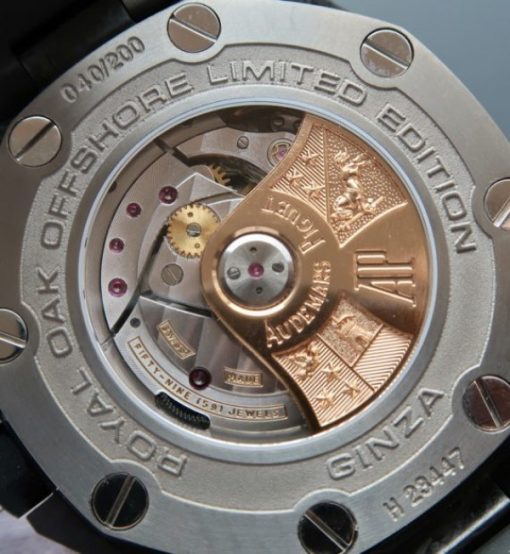 Replica Audemars Piguet JF Royal Oak Offshore GINZA 7 Forged Carbon A3126 - Image 5