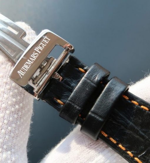 Replica Audemars Piguet JF Royal Oak Offshore Volcano Leather Strap A3126 - Image 6