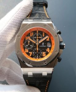 Replica Audemars Piguet JF Royal Oak Offshore Volcano Leather Strap A3126