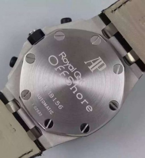 Replica Audemars Piguet JF Royal Oak Offshore SS Full Paved Diamonds A7750 - Image 5