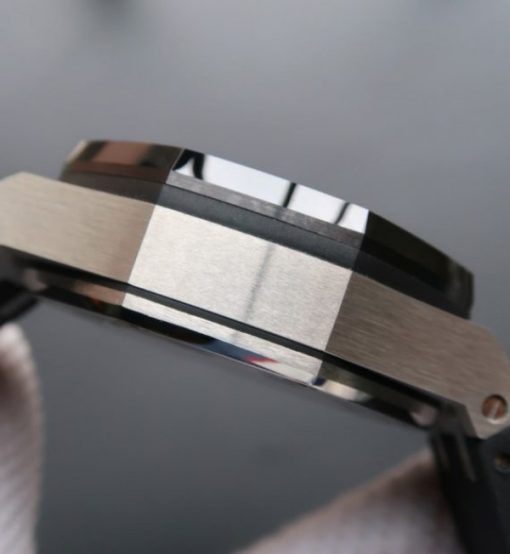 Replica Audemars Piguet JF Royal Oak Offshore 44mm White/Black Dial Rubber Strap A3126 - Image 4