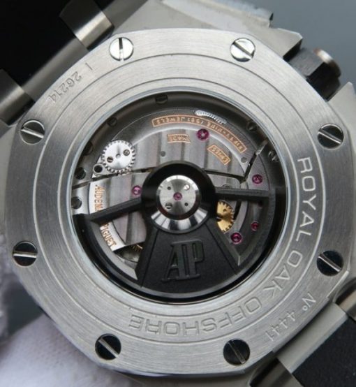 Replica Audemars Piguet JF Royal Oak Offshore 44mm White/Black Dial Rubber Strap A3126 - Image 6