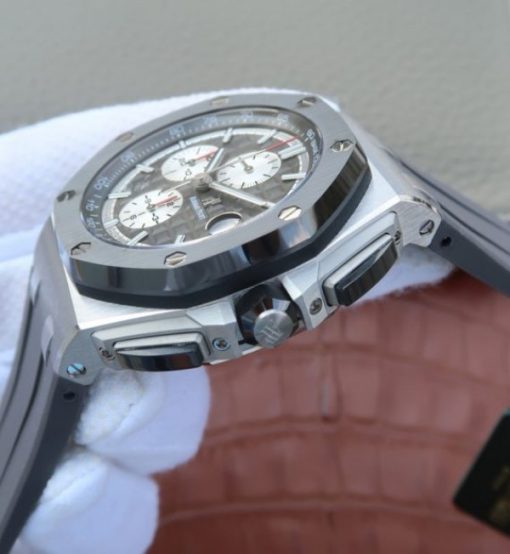 Replica Audemars Piguet JF Royal Oak Offshore 2017 44mm Titanium Gray Dial A3126 - Image 4