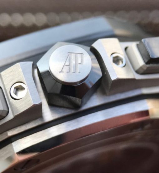 Replica Audemars Piguet JF Royal Oak Offshore 2017 44mm Titanium Gray Dial A3126 - Image 11