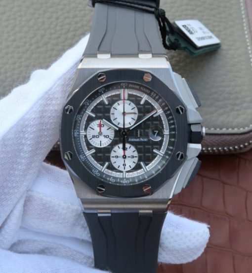 Replica Audemars Piguet JF Royal Oak Offshore 2017 44mm Titanium Gray Dial A3126