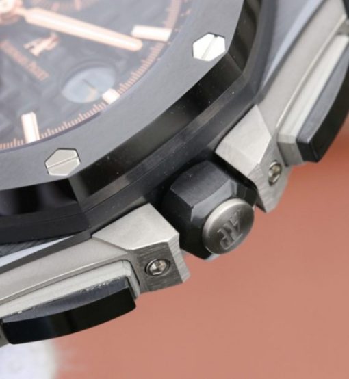 Replica Audemars Piguet JF Royal Oak Offshore 2017 Real Ceramic Black Dial A3126 - Image 4