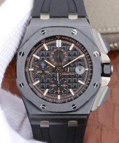 Replica Audemars Piguet JF Royal Oak Offshore 2017 Real Ceramic Black Dial A3126