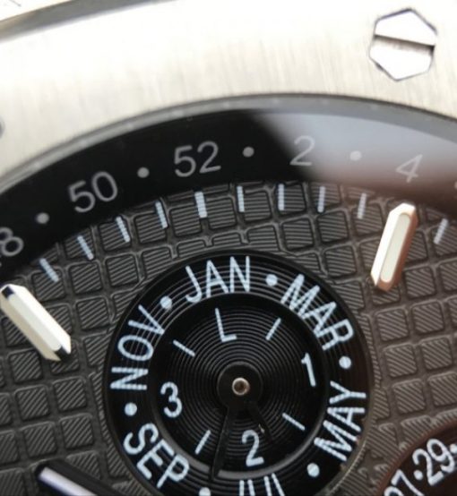 Replica Audemars Piguet JF Royal Oak 41mm 26574 SS Black Textured Dial A5134 - Image 4