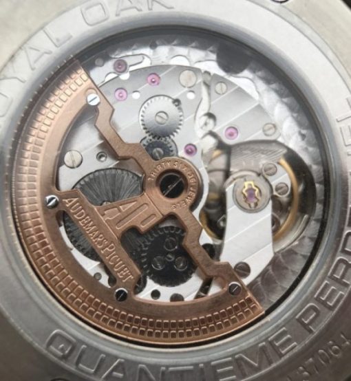 Replica Audemars Piguet JF Royal Oak 41mm 26574 SS Black Textured Dial A5134 - Image 14