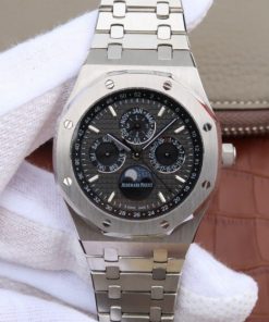 Replica Audemars Piguet JF Royal Oak 41mm 26574 SS Black Textured Dial A5134