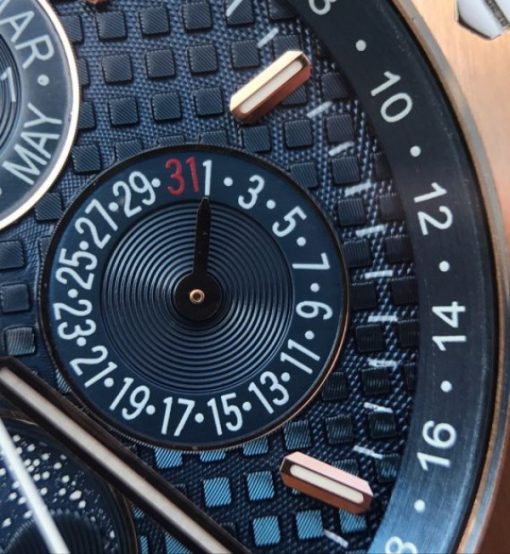 Replica Audemars Piguet JF Royal Oak 41mm 26574 RG Blue Dial White Hand A5134 - Image 5