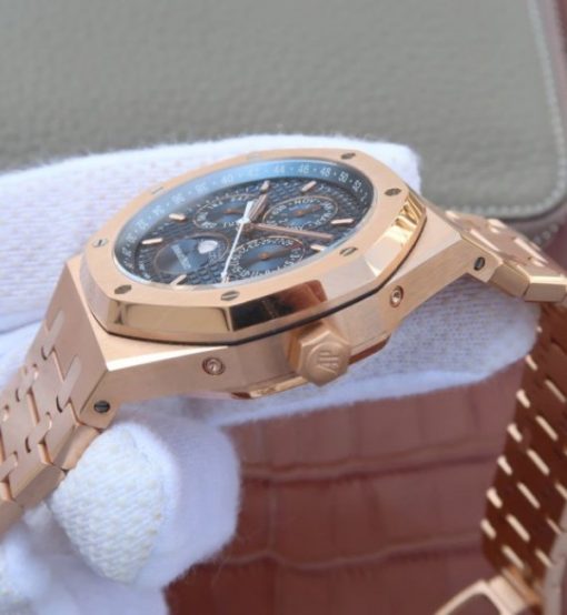 Replica Audemars Piguet JF Royal Oak 41mm 26574 RG Blue Dial White Hand A5134 - Image 8
