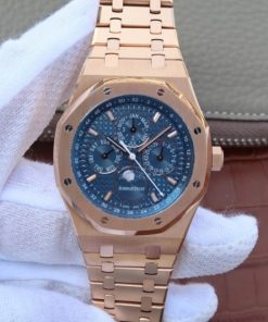Replica Audemars Piguet JF Royal Oak 41mm 26574 RG Blue Dial White Hand A5134