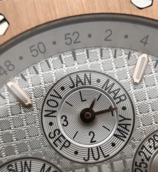 Replica Audemars Piguet JF Royal Oak 41mm 26574 RG White Dial A5134 - Image 4