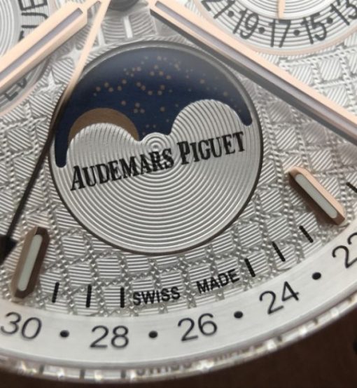 Replica Audemars Piguet JF Royal Oak 41mm 26574 RG White Dial A5134 - Image 6