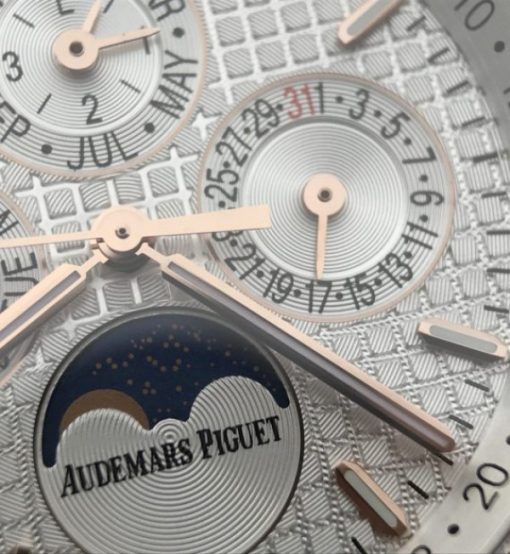 Replica Audemars Piguet JF Royal Oak 41mm 26574 RG White Dial A5134 - Image 7